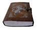 Book Of Shadows Horse Double Color Leather Journal Handmade Notebook Design Journals For Him & Her - Cotton Unlined Paper 240 Pages