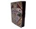 Handmade Leather Journal Ouija Design Wiccan Blank Book Of Shadows Journal With Lock Clasp Witchcraft Pagan Celtic Spell Book Witch Grimoire Third Eye Writing Notebook 8x6 Inches