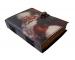 Wholesaler Handmade Santa Printed Vintage Spell Book Of Shadows Leather Journal