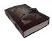 Wholesaler Celtic Design Embossed Double Color Notebook With Golden & Sliver Color 