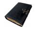 black celtic sun and moon deckle edge paper cheap classic vintage leather journal book of shadows blank diary 