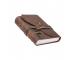 Handmade Antique Leather Bound Brown Journal