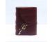 Key Lock With Handmade Vintage Leather Bound Journals Notebook - For Men And Women - Vintage Craft Lined Paper 240 Pages, Leather Book Diary Pocket Notebook