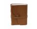 Leather Strap Bound Leather Journals Diary Handmade - Leather Book Story Diary Notebook & Sketchbook Craft Unlined Paper 240 Pages