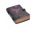 Leather Printed Journal Handmade Owl Design