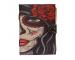 Handmade Journal Vintage Queen Face Design Leather Print 200 Deckle Edge Vintage Paper Notebook & Sketchbook