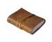 Soft Leather Journal Handmade Round Tree Of Life Hard Embossed Antique Design Notebook