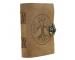 Soft Leather Journal Handmade Design Round Tree Of Life Notebook & Sketchbook Journals Diary For Best Gift Unisex