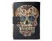 Handmade Journal Vintage Design Skull Day Of The Dead Leather Print 120 Deckle Edge Vintage Paper Notebook & Sketchbook