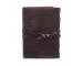 Straps Bound Handmade Soft Leather Journal Antique Design For Unisex Use Diary Recycled Cotton Unlined 120 Blank Pages