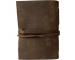 Soft Leather Bound Tan Wrap Journal Antique Handmade Notebook Blank Spell Book Journal Diary