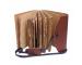 Buffalo Handmade Soft Leather Journal Bound Strap Leather Writing Journals Diary Deckle Edge 100 Blank Pages