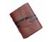 Buffalo Handmade Soft Leather Journal Bound Strap Leather Writing Journals Diary Deckle Edge 100 Blank Pages
