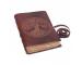 Tree Of Life Handmade Leather Journal Both Side 200 Deckle Edge Vintage Paper Leather Strap Bound Leather Writing Journals Diary