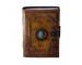 Antique Handmade Leather Journal Handmade Work Writing Stone Journals Diary Handmade Recycled Cotton 120 Blank Pages