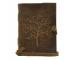 Handmade Soft Leather Journal Tree Of Life Design Sketchbook & Notebook Day Planner Best Gift For Unisex