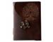 Leather Journal Notebook 5x7 Inches - Handmade Leather Bound Tree Of Life Vintage Design Journals For Men And Women - Craft Unlined Paper 240 Pages, Leather Book Diary