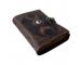 Triple Moon Design Leather With Witch Third Eye Leather Journal
