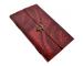 Vintage Handmade Embossed Leather Journal  Notebook  Organizer Day Planner