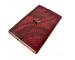 Vintage Handmade Embossed Leather Journal  Notebook  Organizer Day Planner