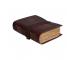 Howl Wolf Leather Journal Handmade Leather Journal