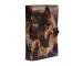 Wolf Leather Cover Printed Style Design Handmade Journal 200 Deckle Edge Vintage Paper Notebook & Sketchbook