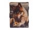 Wolf Leather Cover Printed Style Design Handmade Journal 200 Deckle Edge Vintage Paper Notebook & Sketchbook