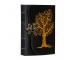 Leather Journal Handmade Notebook Tree Of Life Double Color Design Embossed Craft Unlined Paper Journals For Unisex Book Of Shadows