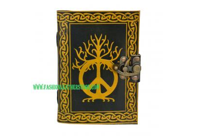 Celtic shadow peace of Sign Leather Journal Blank Diary Notebook 100% Eco friendly Wholesaler India