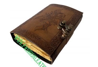 Celtic antique custom design personalize vintage leathers journal book of shadows antique Hardcover Diary book 2022 planner