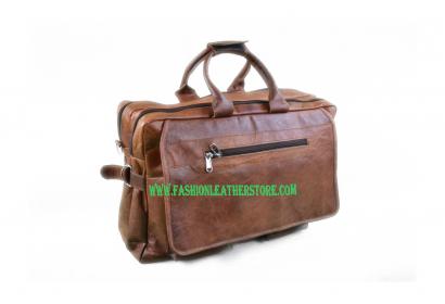 Handmade Goat Leather Messenger Bag For office And Univercity Unisex Bag.