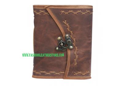 Handmade Antique Leather Journal Travel Diary