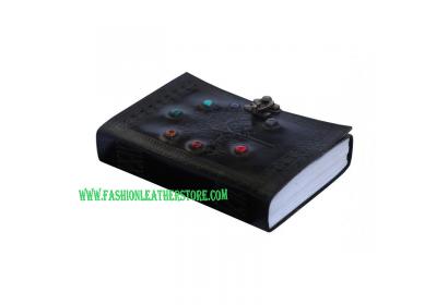 Handmade Tree Of Life Seven Stone Journal