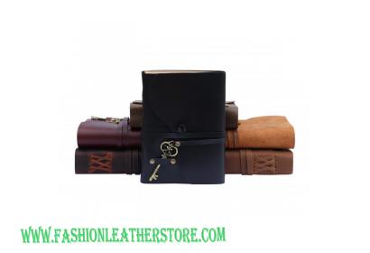 Leather Journals Notebook Handmade Leather Bound Key Lock