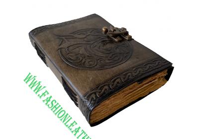 Celtic custom design personalize vintage leathers journal goddess of women snack journal Hardcover Diary book 2022 planner book of shadows