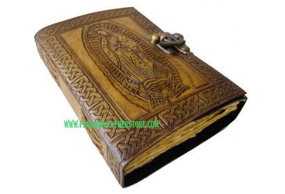 Leather Journal Book Of Shadows Spell Book Women Figure Journal Writing For Women Charcoal Blank Personal Spell Sketchbook Prayer Bound Antique Notebook