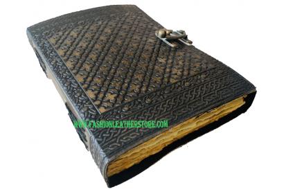 Antique Embossed Dragon Book Of Shadow Leather Journal Embossed Writing Notebook Antique Bound Handmade Leather Daily Notepads For Unisex Blank Paper
