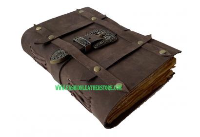 buckle leather journal handmade vintage soft leather journal blank book notebook sketchbook diary personalized journal