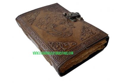 custom design personalize vintage leathers journal Classic Leather Hardcover Diary 2022 goddess women blank book