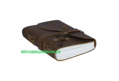 Wholesaler Handmade Soft Leather Journal Writing Bound With Key Lock Journal