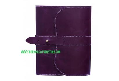 Handmade Antique  Refillable Leather Journals Travel Diary Recycled Cotton Paper 120 Blank Pages