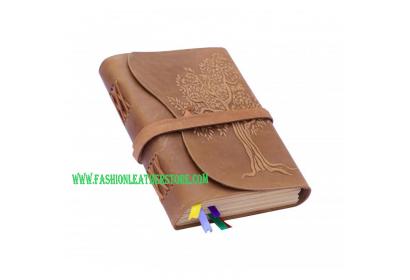 Handmade Brown Tree Of Life Embossed Recycled Handmade Cotton Paper