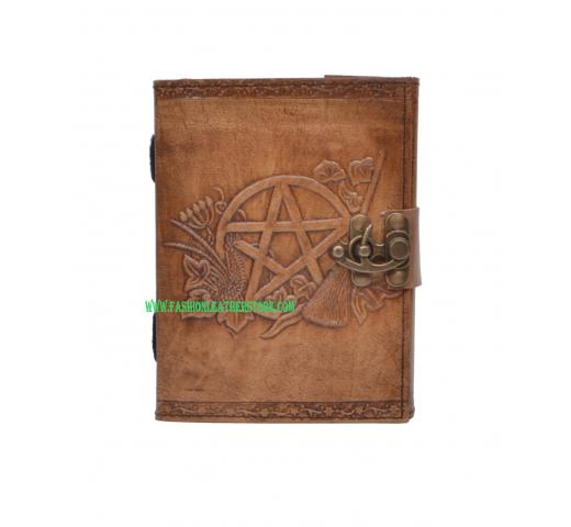Vintage Leather Journal New Design Pentagram Journal Notebook & Sketchbook Diary