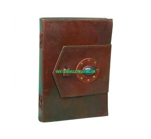  Vintage Handmade Leather Pen closer Holder Clip For Journal Note Book With Inside Black Lining Beautiful Journal Book Travel Dairy