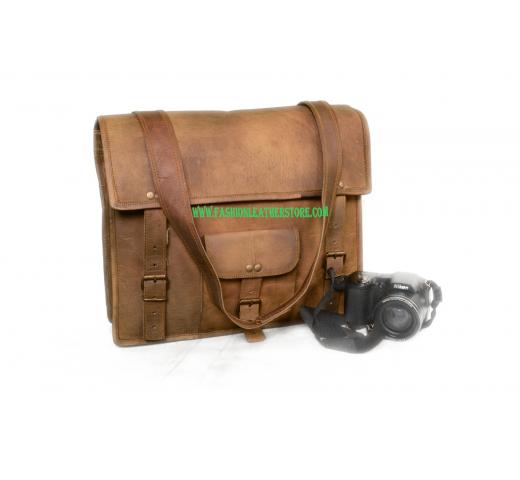 Leather Vintage Backpack Rucksack Bag