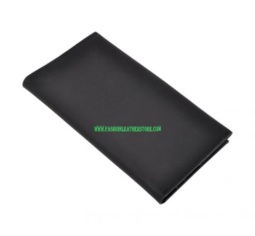 Handmade Genuine Leather Men's Vintage Buffalo Leather Bifold Wallet Credit Card ID Holder Cash Coin Purse Clutch Handbag