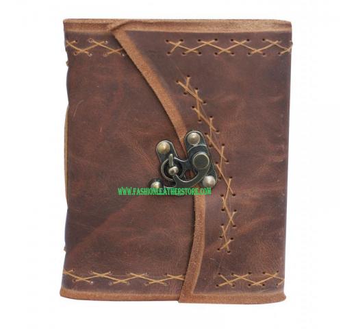 Handmade Antique Leather Journal Travel Diary