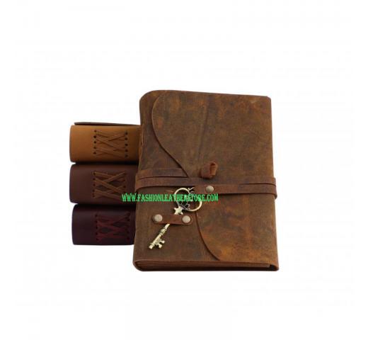 Leather Journal Notebook - Handmade Vintage Leather Bound Journal