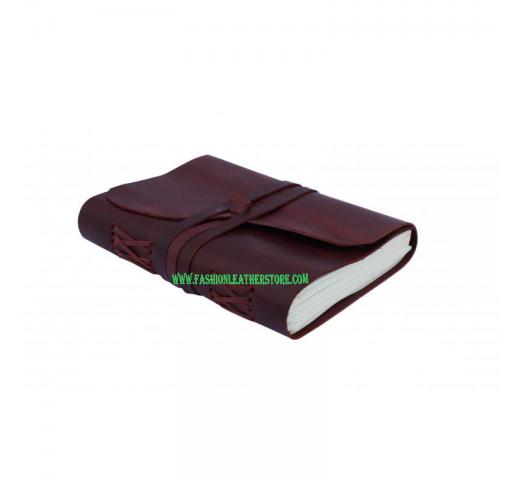 Leather Journals Notebook Handmade Leather Strap Bound Journal
