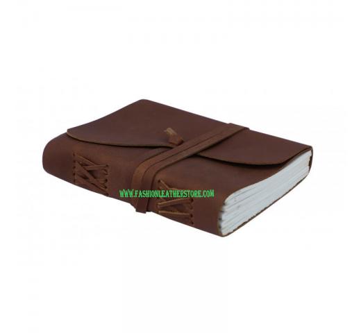 Leather Strap Bound Leather Journals
